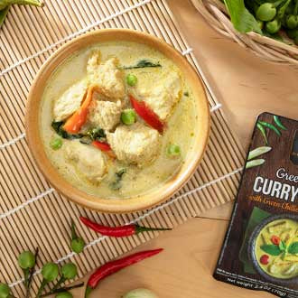 Thai green curry