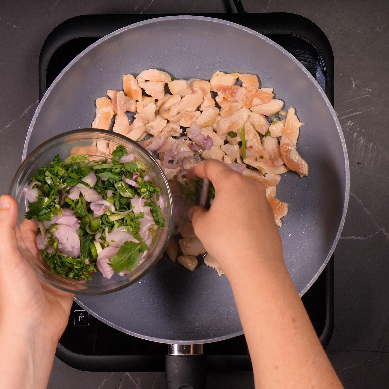 Minced Chicken Salad