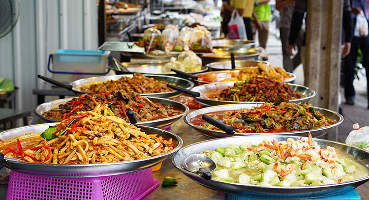 Cuisine thaïlandaise de rue