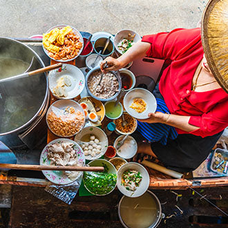 Thai noodles soup