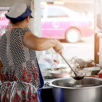 Thailändisches Straßenessen