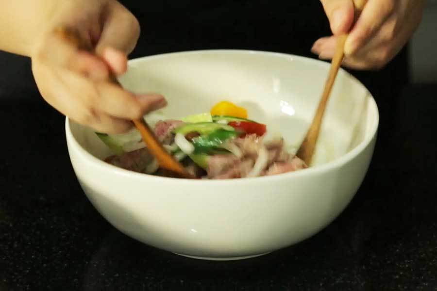 Ensalada de Carne de Ternera