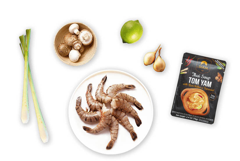 Ingredientes del Pad Thai