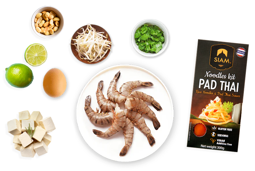 Pad Thai ingredients