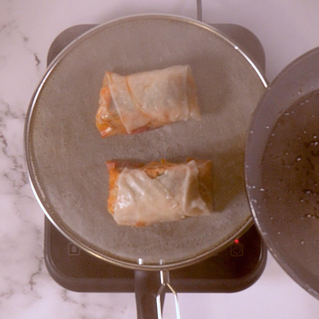 Galettes de riz au saumon