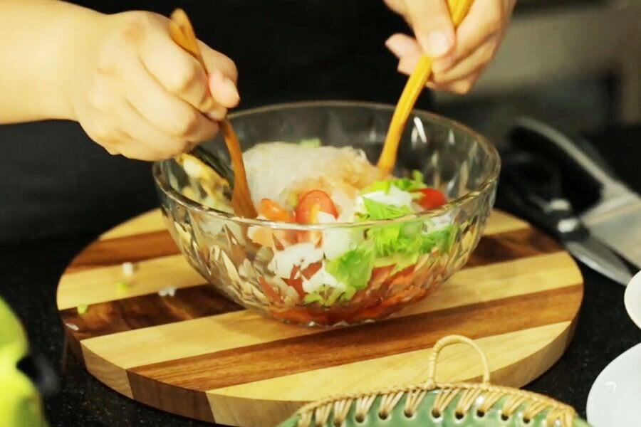 Insalata di vermicelli