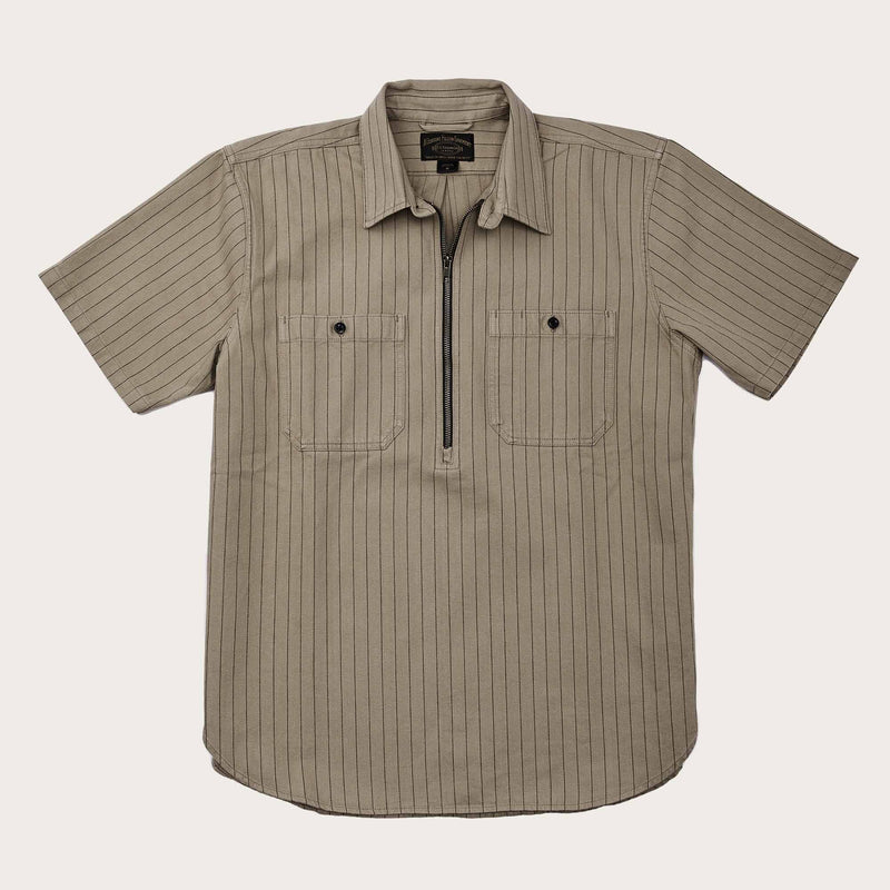FILSON'S WASHED SHORT SLEEVE FEATHER CLOTH SHIRT – Filson Europe