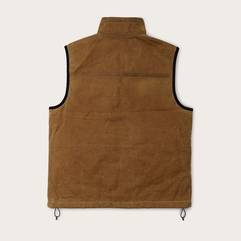 Brown Waxed Canvas Vest - Sidnaw Company