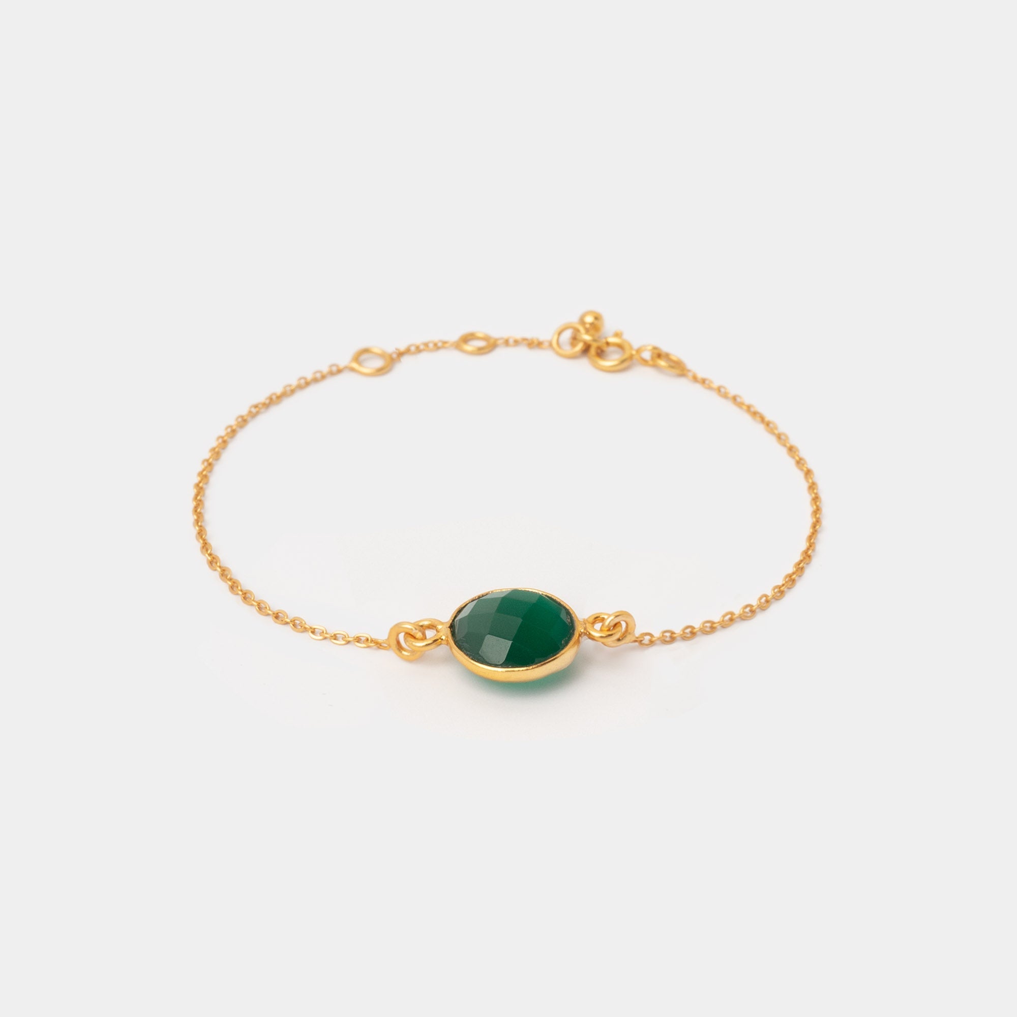 Armband Amélie Green Onyx