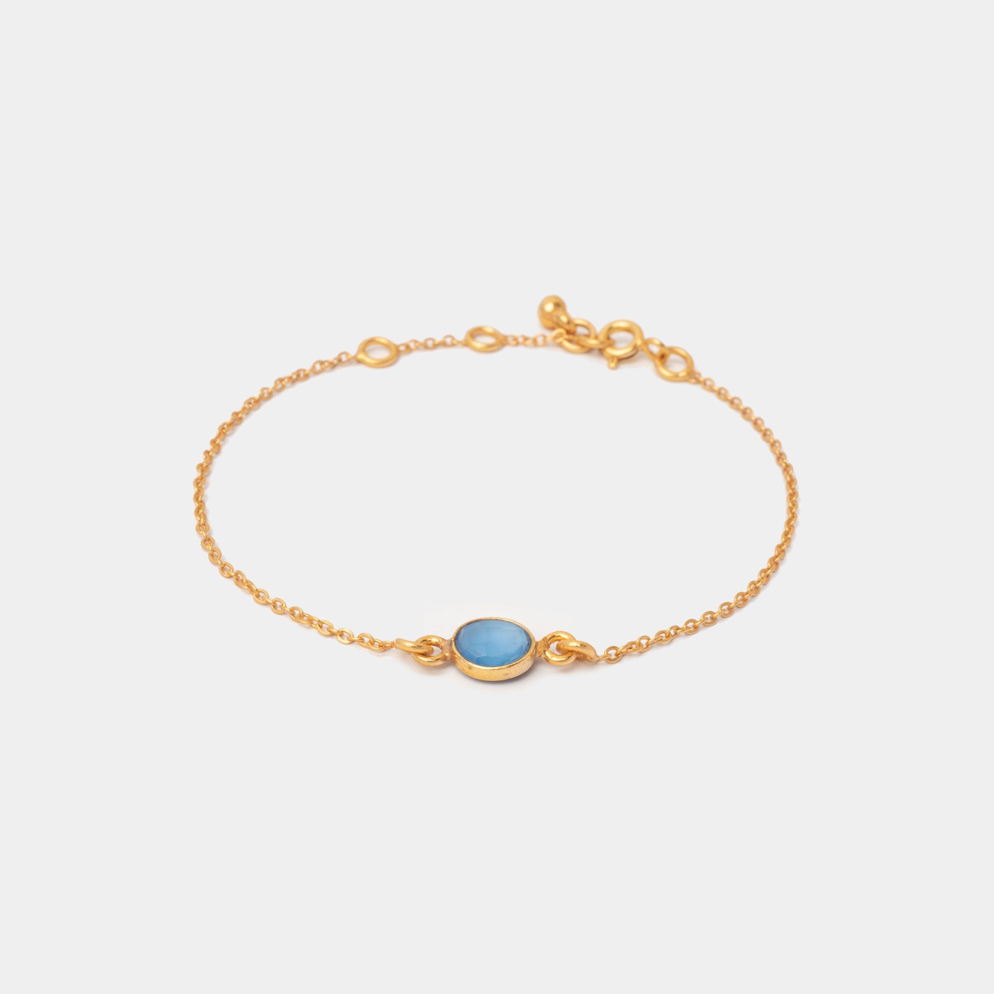 Armband Charlotte Blue Chalcedony