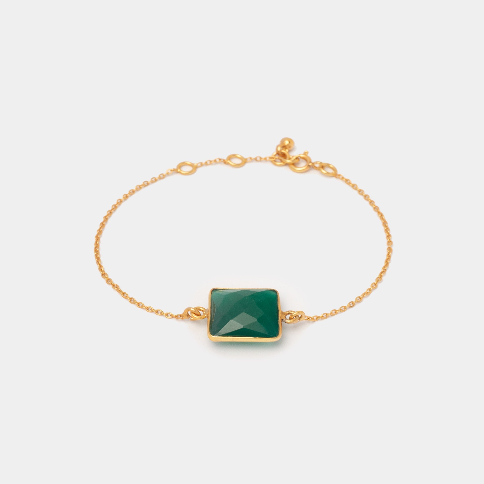 Armband Hélène Green Onyx