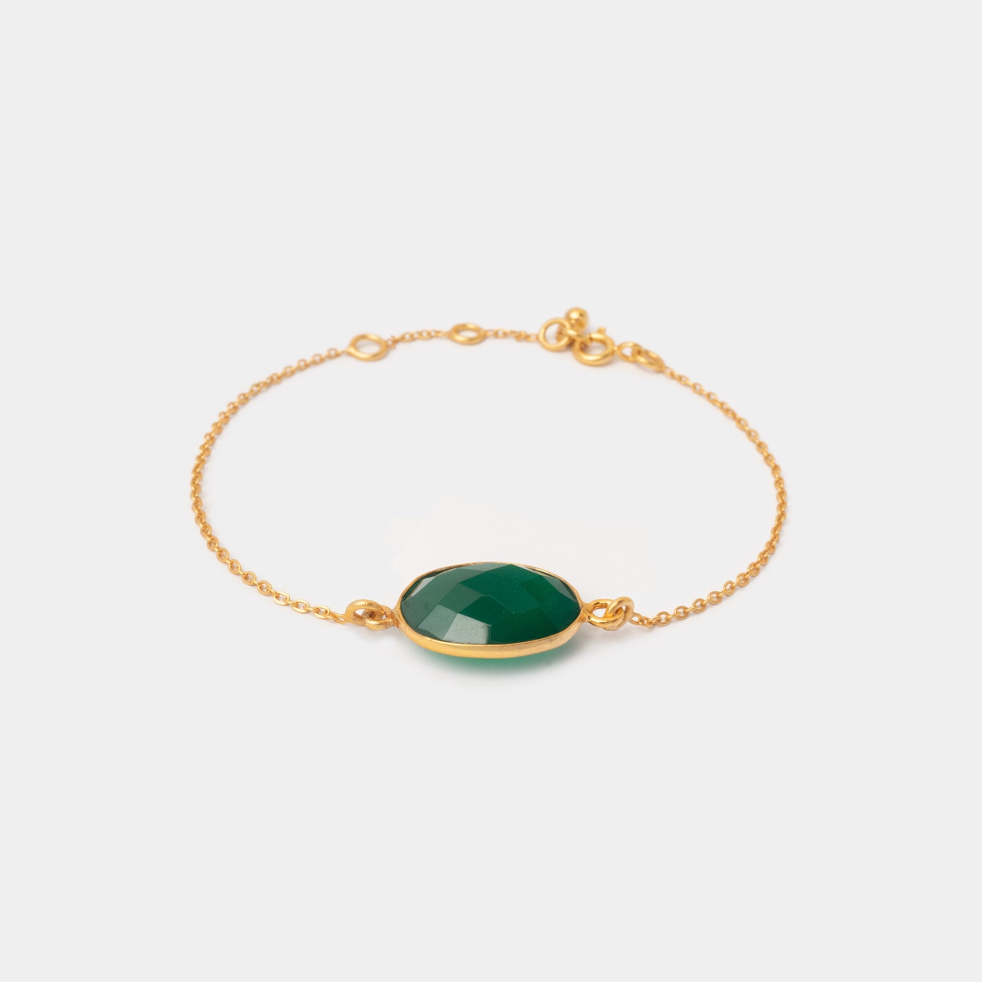 Armband Leonor Green Onyx