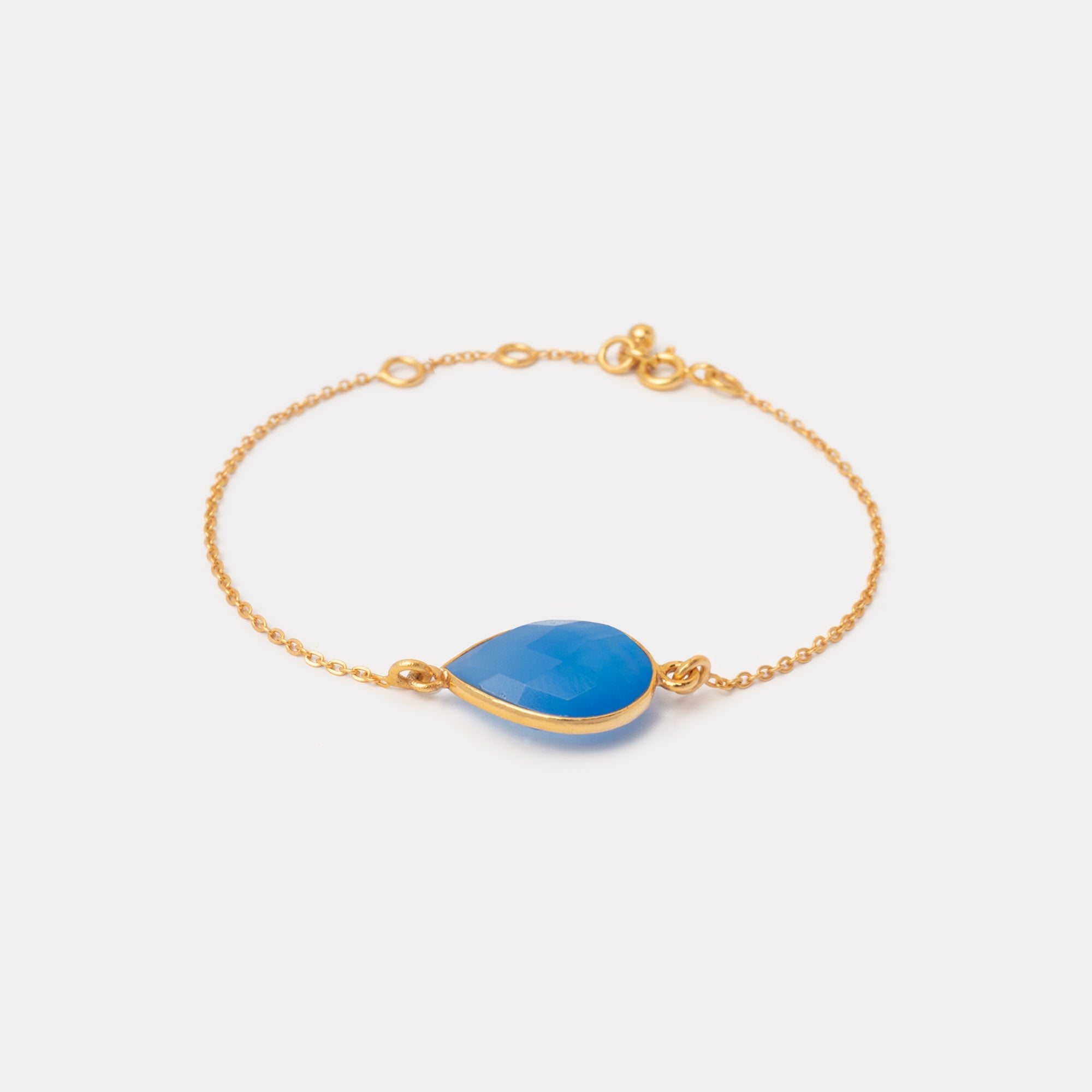 Armband Lola Blue Chalcedony