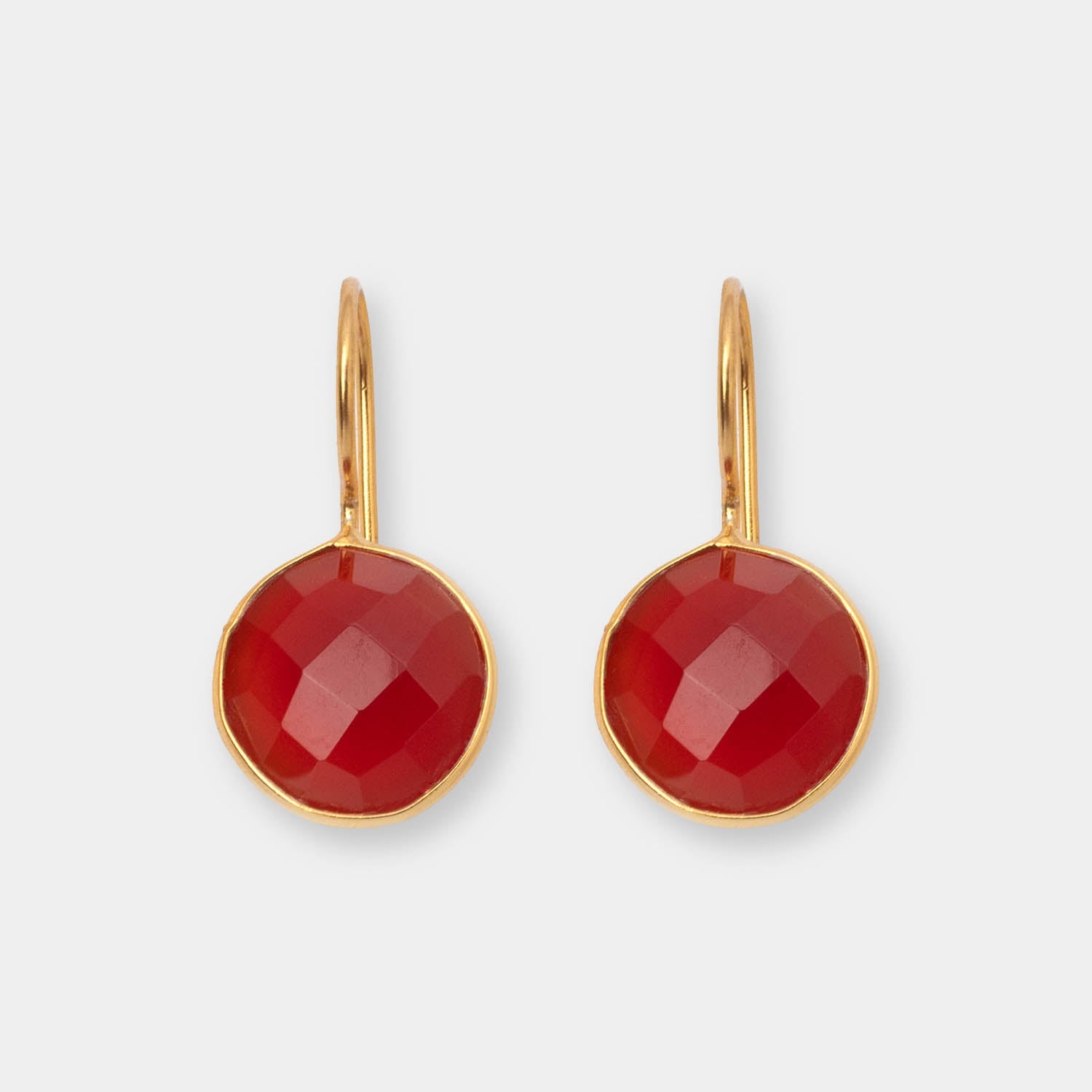 Ohrringe Amélie Red Onyx