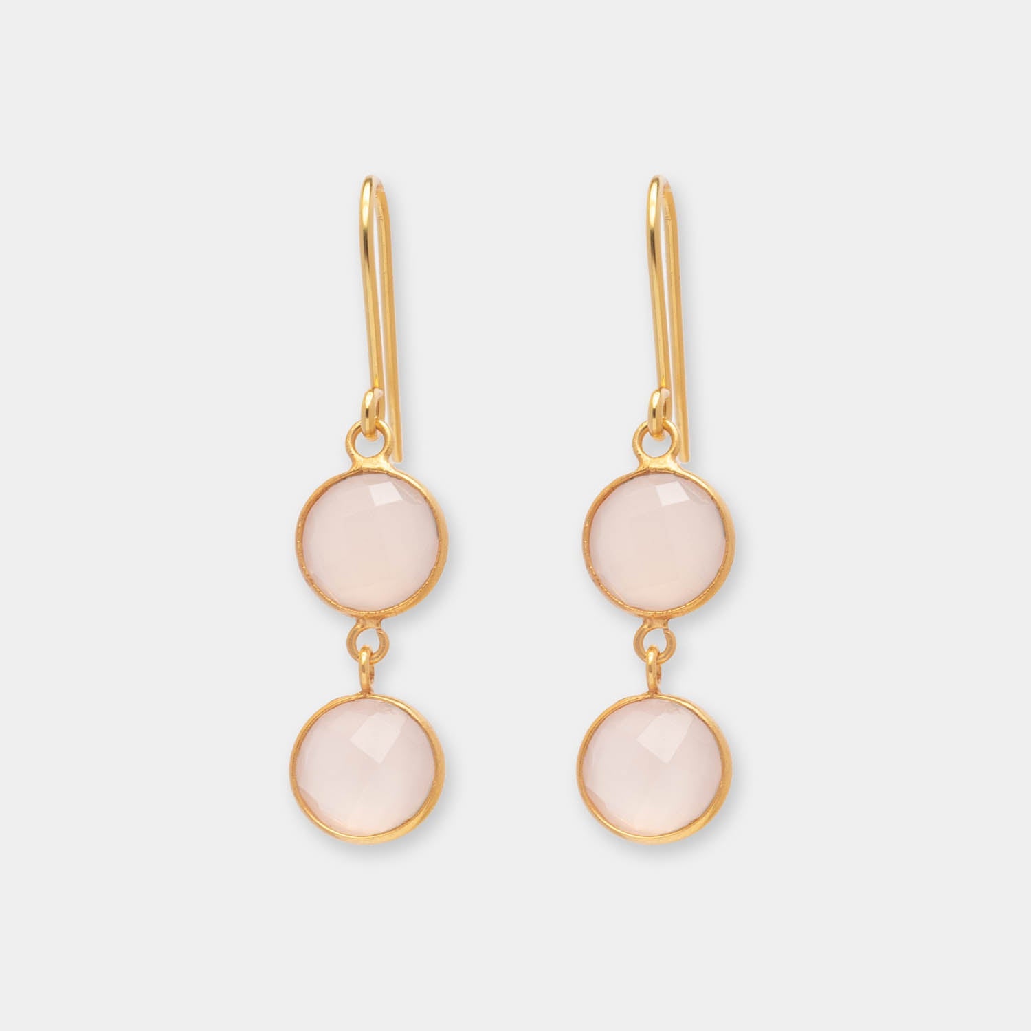 Ohrringe Eloise Pink Chalcedony