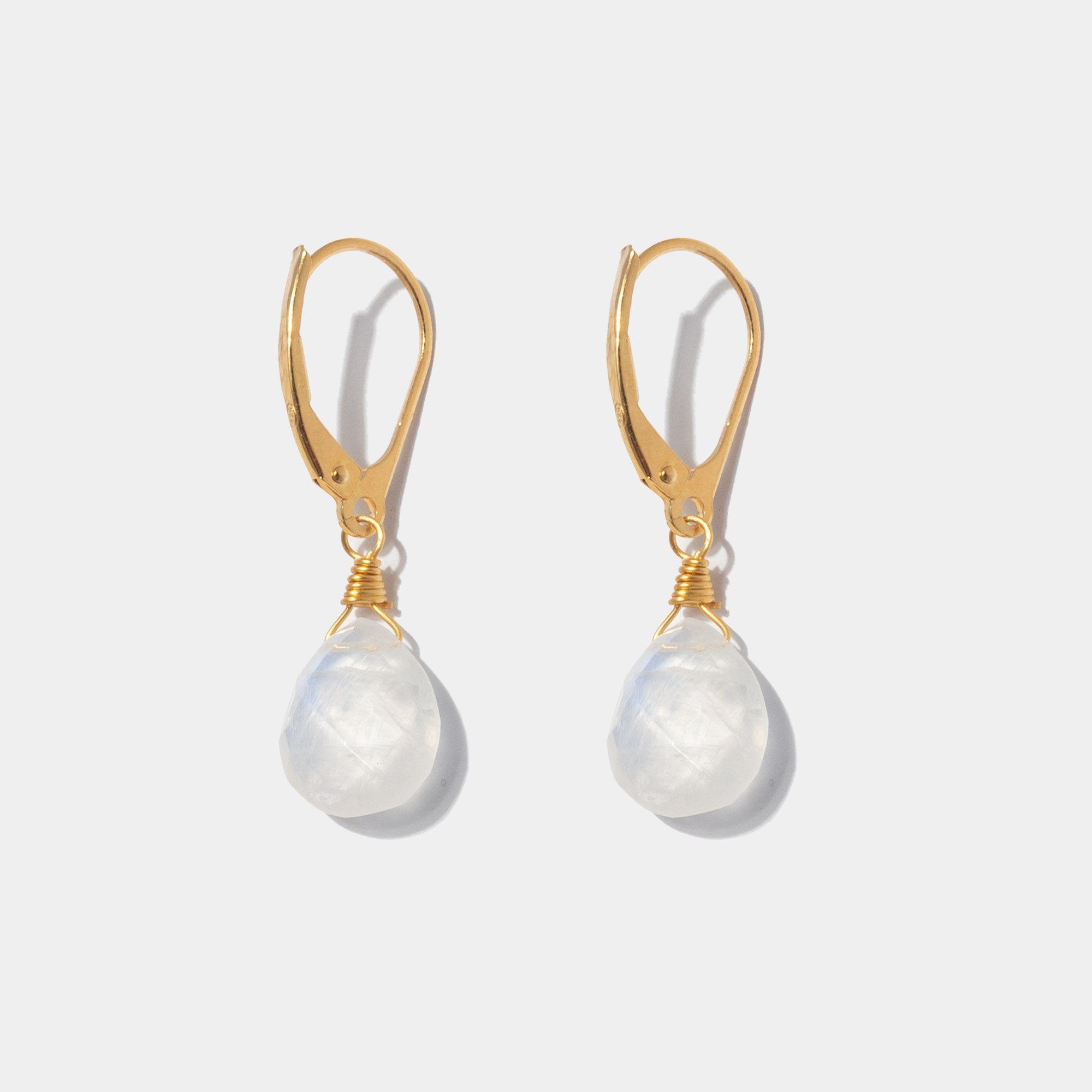 Ohrringe Lilou Moonstone Gold