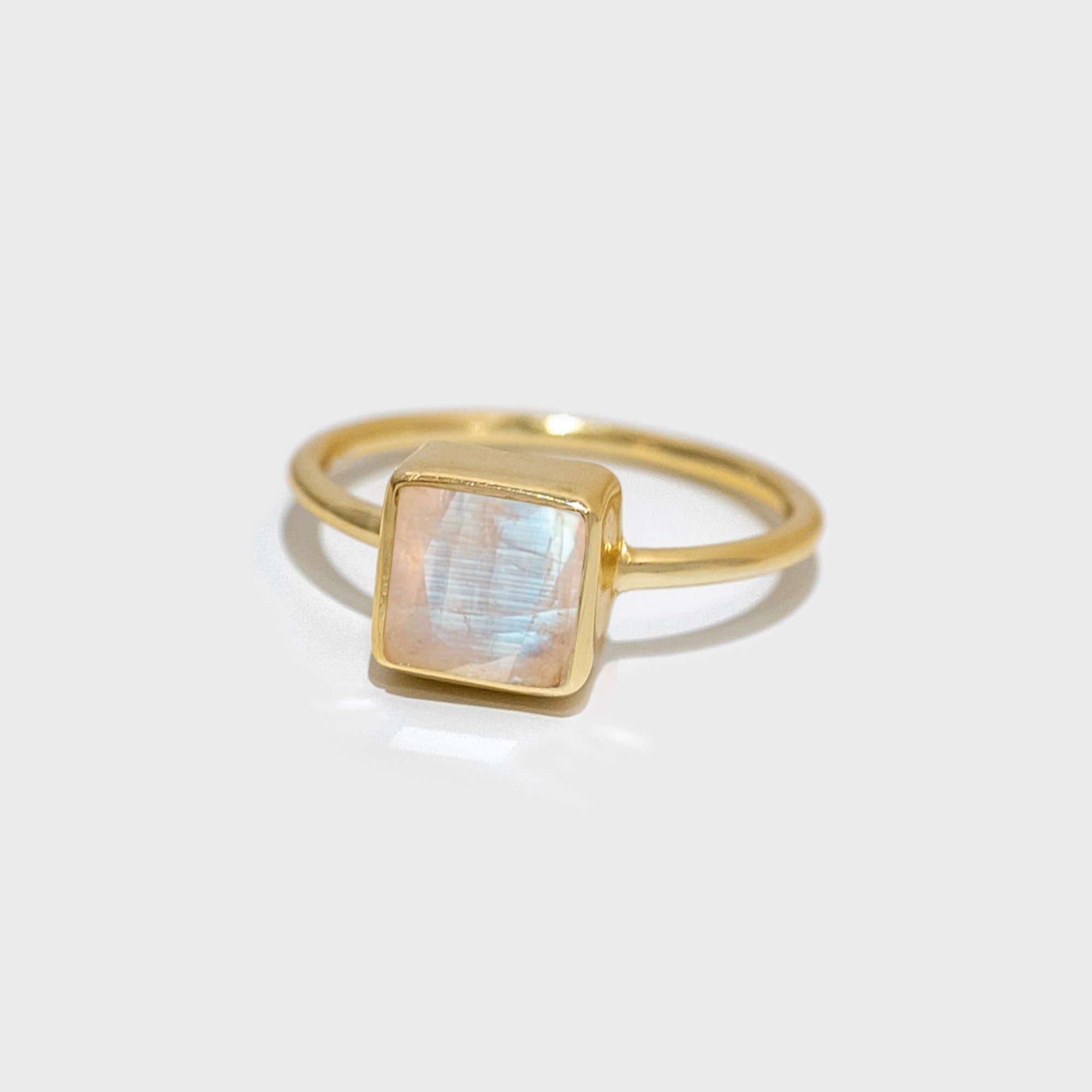 Ring Aline Square Moonstone