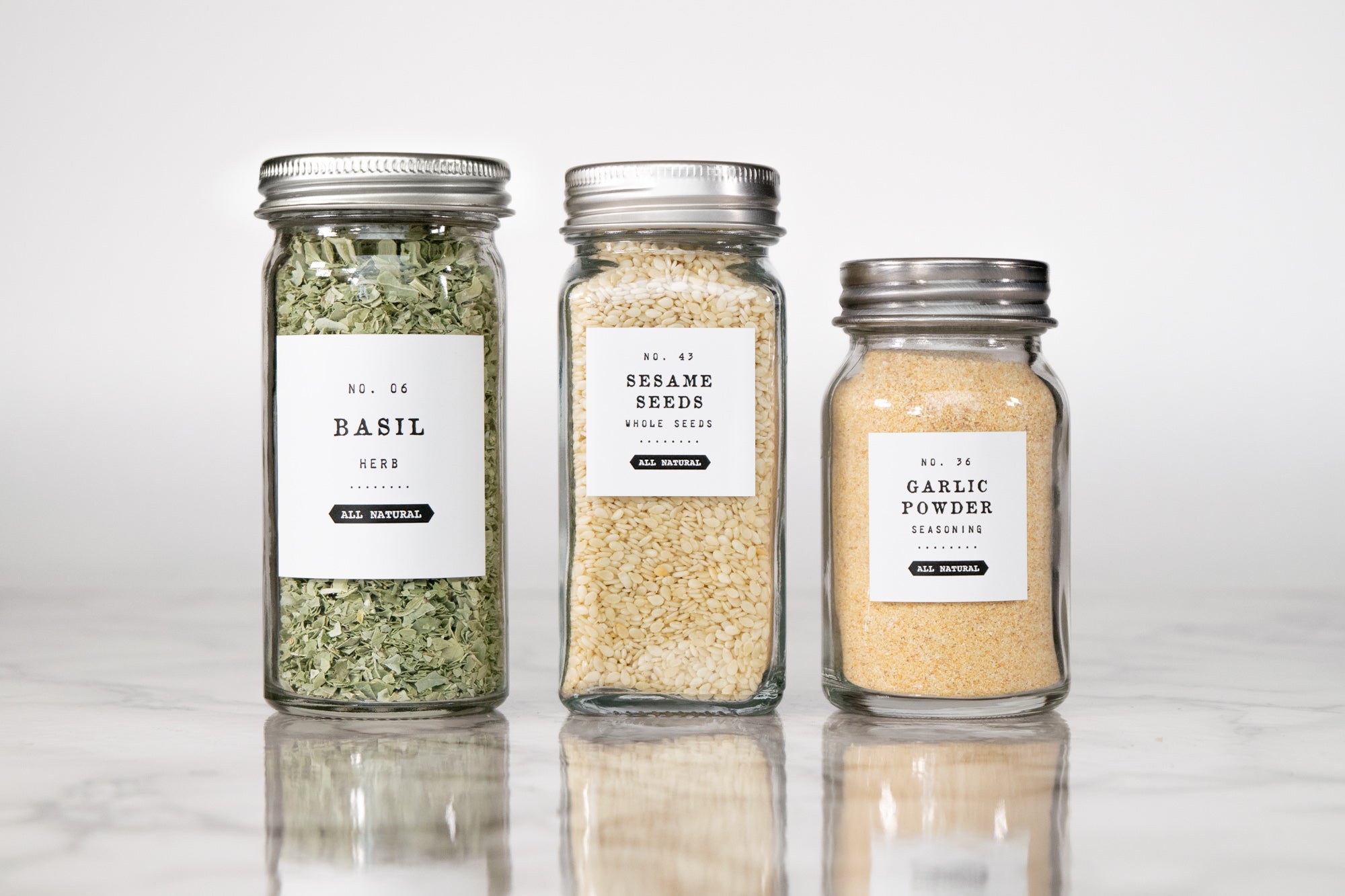 Farmhouse Spice Labels – Paper & Pear