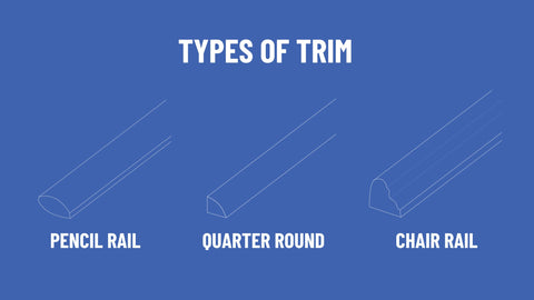 Three Different Types of Trim