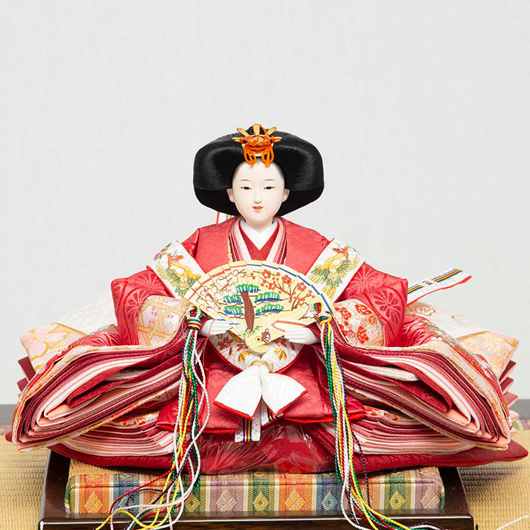 舞扇 親王収納飾り w03049 - 福仙｜雛人形、五月人形、鯉のぼりの専門店