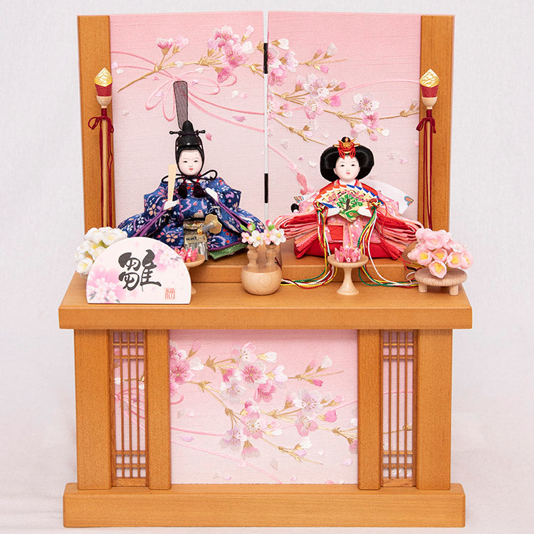 栞 親王収納飾り w03032 - 福仙｜雛人形、五月人形、鯉のぼりの専門店