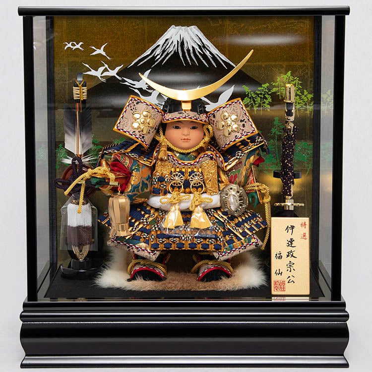 富士伊達政宗公 大将ケース飾り sw15035 - 福仙｜雛人形、五月人形 