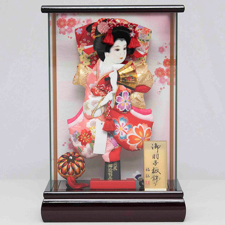 羽子板ケース飾り 彩奈 W-81033 - 福仙｜雛人形、五月人形、鯉のぼりの