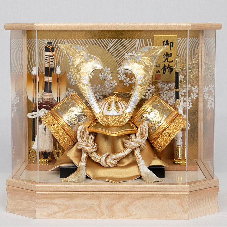 月光龍 兜ケース飾り sw35095 - 福仙｜雛人形、五月人形、鯉のぼりの専門店
