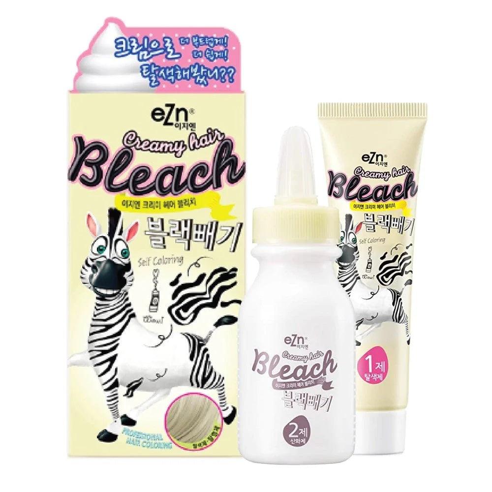 Creamy Hair Bleach #Bleach Cream 30g +20 Volume Lotion Developer 60ml