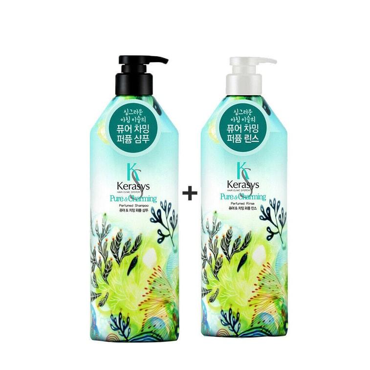 Pure&Charming Perfumed Set Shampoo+Conditioner(600ml+600ml)