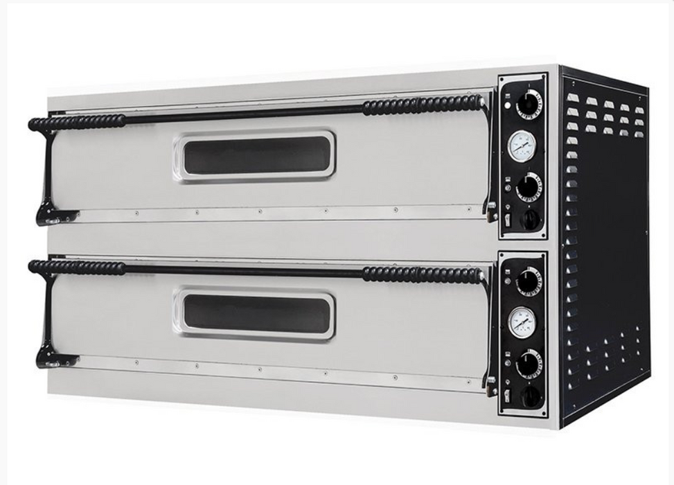 Prisma XL33L Slimline Twin Deck Electric Pizza Oven – 6 X16” Pizzas — Prime  Cook Out