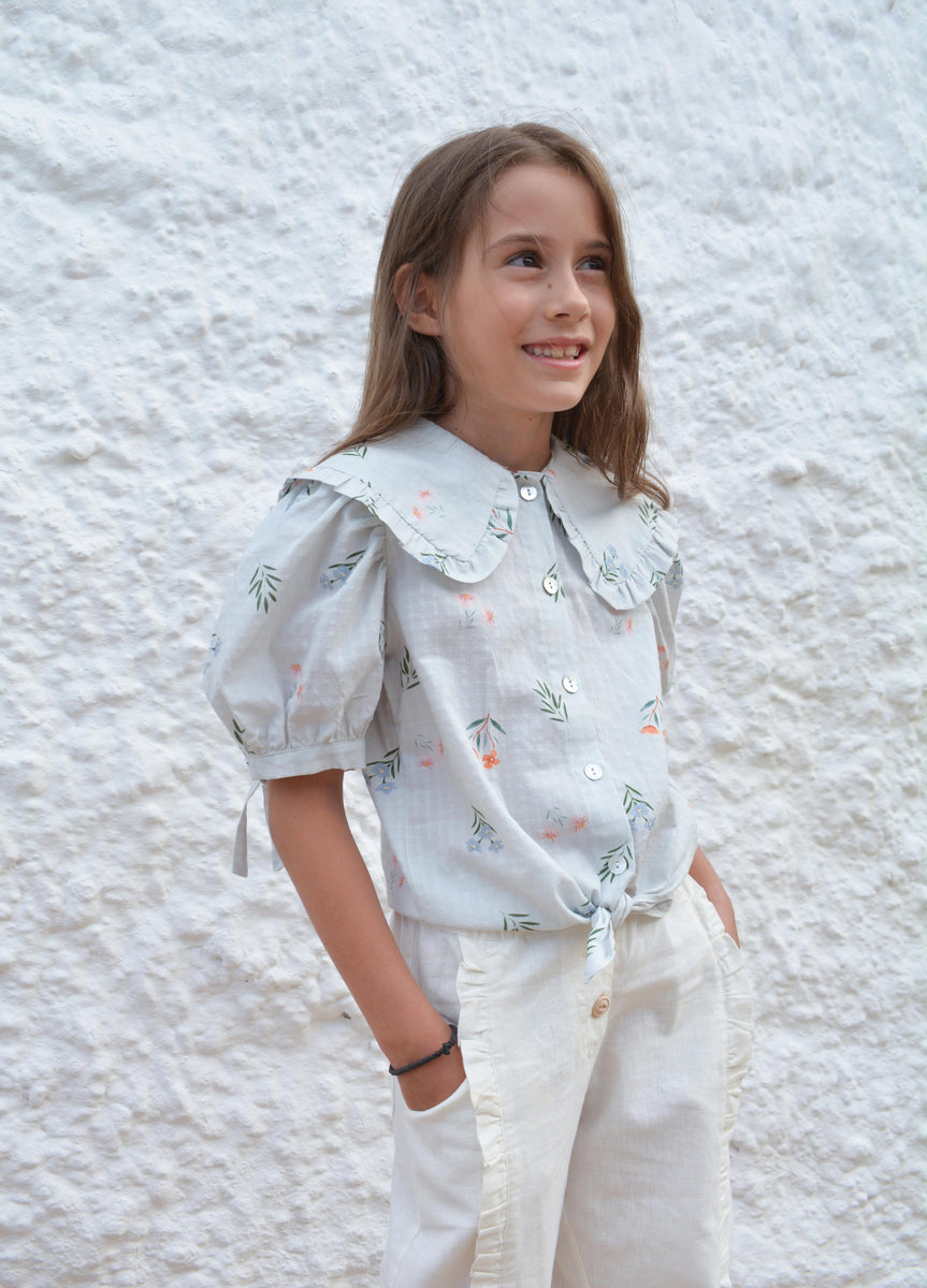 Girls Blouse, Cindy Wild Flowers | KOKORI Kids