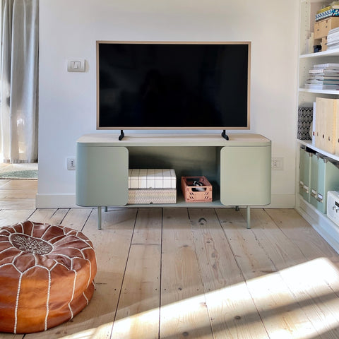 Urban design TV stand