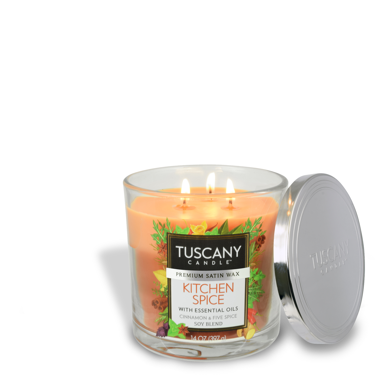 Tuscany Candle Wax Melts, Pumpkin Spice - 2.5 oz