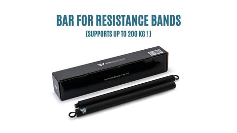 Resistance bands with bar