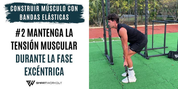 Mantenga la tensión con las bandas elásticas SmartWorkout