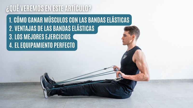 Bandas Elásticas Musculación. Gomas Elásticas Musculación. Cintas