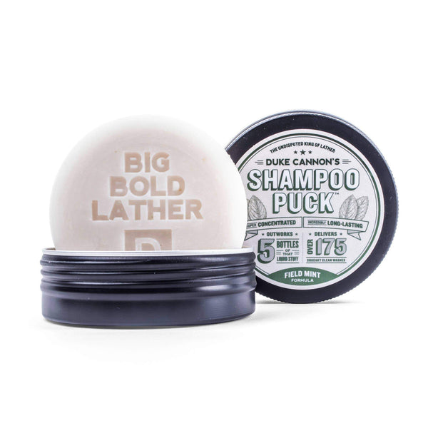 Duke Cannon -  Solid Shampoo Puck for Men - Field Mint 2