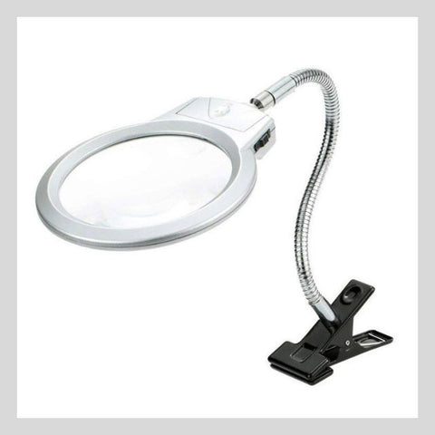 LED magnifier for diamond painting