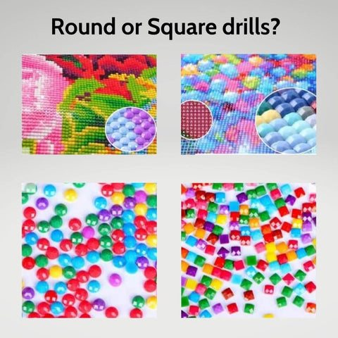round or square drills - Diamond Art World