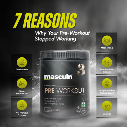 7 reasons why your pre-workout stopped working