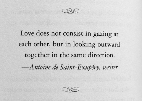 Love poem by Antoine Saint-Exupéry