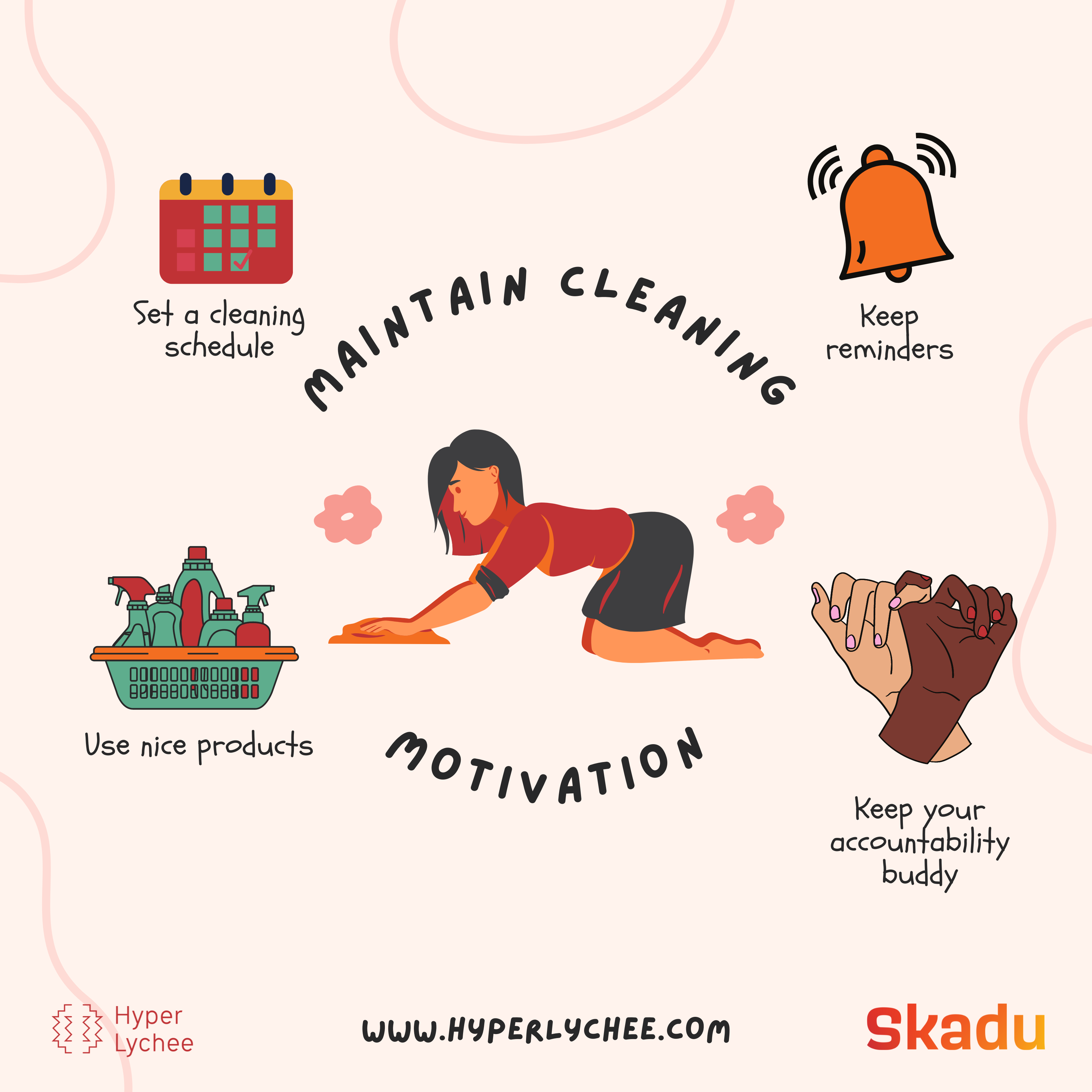 Cleaning Motivation: Where and How Can I Find Some? | Hyper Lychee