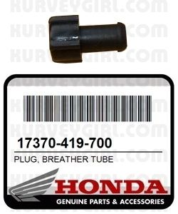 Honda Plug, Breather Tube - 17370-419-700