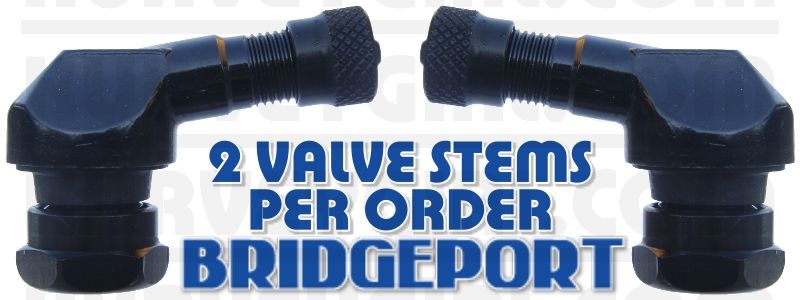 11.3mm ValveStem - 2 Pack - Bridgeport - 2nd Generation - 11.3mm - BLACK