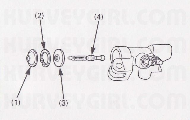 Brembo - GP MK2 Repair Kit - 110.4266.60 - Diagram
