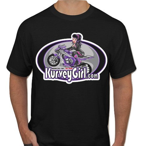 Kurveygirl 2018 PinUp Shirt -Mens T-Shirt