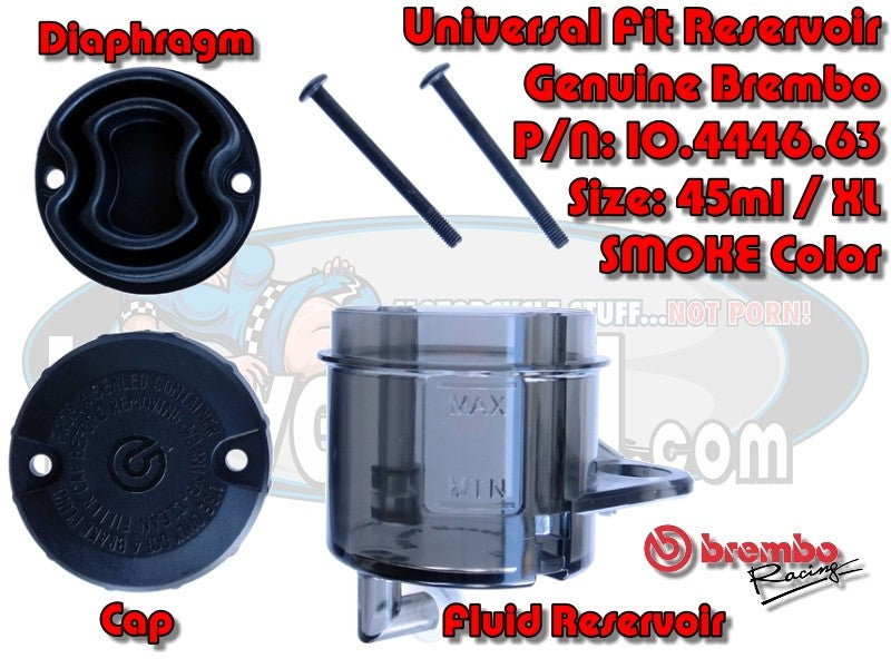 Brembo Bremsflüssigkeitsbehälter, rauchgrau, 45ml
