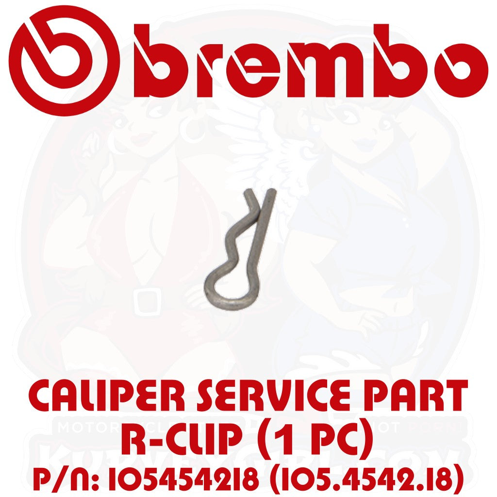 Brembo
Replacment R-Clip 105454218 105.4542.18