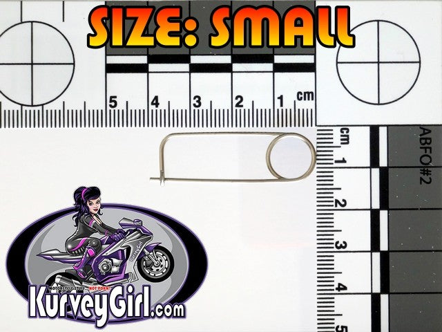 KurveyGirl.com - Small Spring Clip